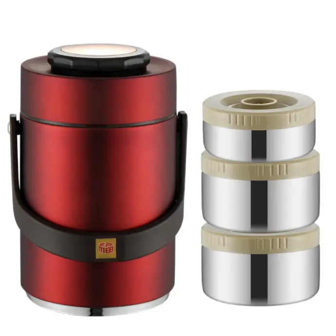 Triple-Layer Thermal Lunch Box